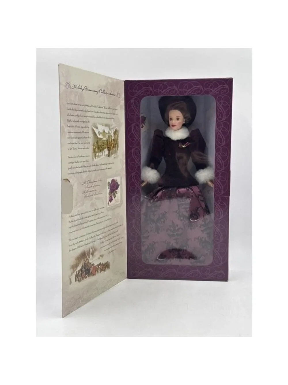Barbie 1996 Hallmark Barbie Doll Holiday Traditions NIB Vintage